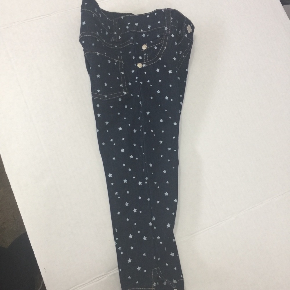 Girls Jeans with Stars size 6 - Picture 7 of 7